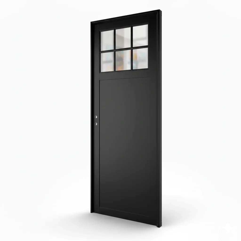PUERTA 36mm Tab Tubular 1/4 VIDRIO LATERAL Stipolite